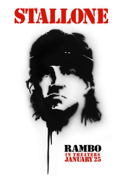 Una figura de un hombre joven que lleva en su cabeza un turbante y unas letras donde dice Rambo 