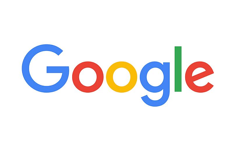 Vemos un fondo blanco con la palabra Google en varios colores fuertes