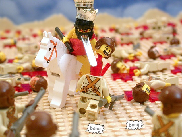 10 escenas espantosas de la biblia recreadas en Lego 10