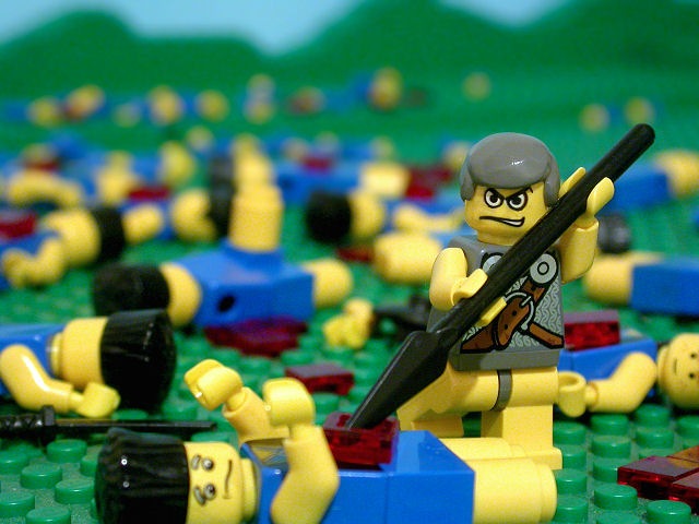 10 escenas espantosas de la biblia recreadas en Lego 3