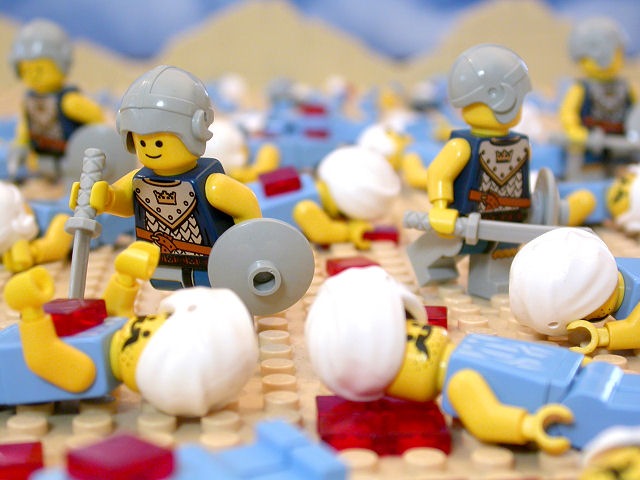 10 escenas espantosas de la biblia recreadas en Lego 4