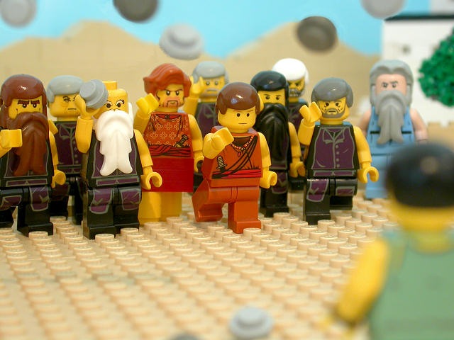 10 escenas espantosas de la biblia recreadas en Lego 8