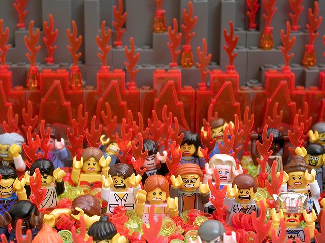 10 escenas espantosas de la biblia recreadas en Lego 9