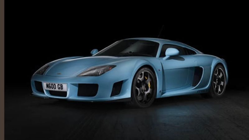 Carro deportivo color azul