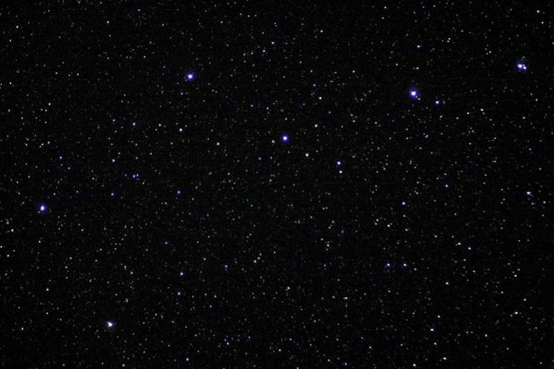 Una foto simple al espacio