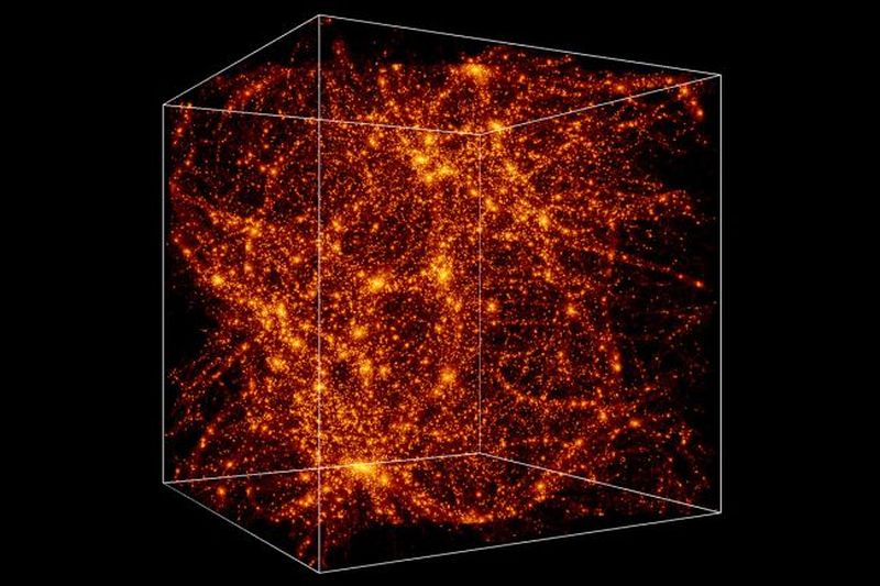 luces de colo amarillo con naranja en un cubo