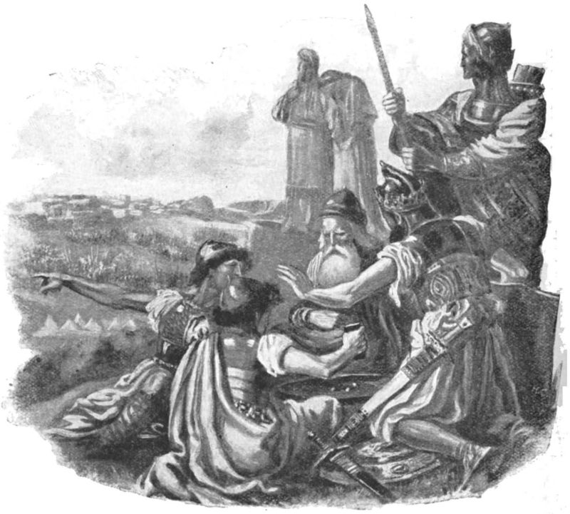 Un hombre rodeado de otros, haciendole preguntas