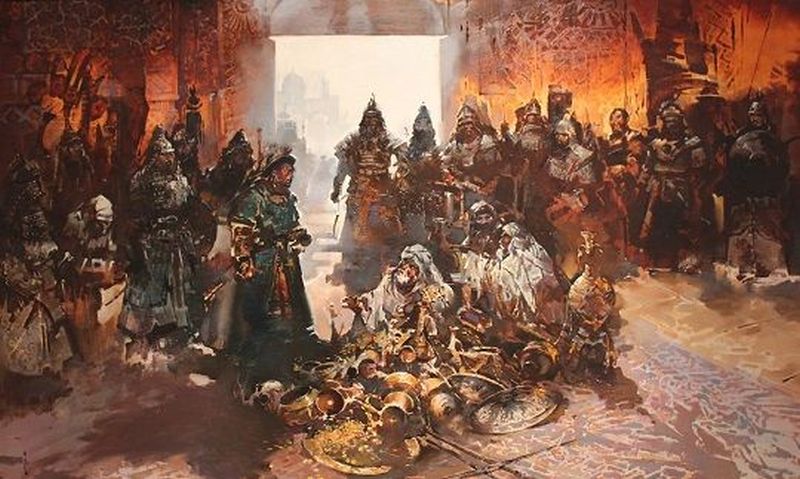 Personas reuniendo sus riquezas