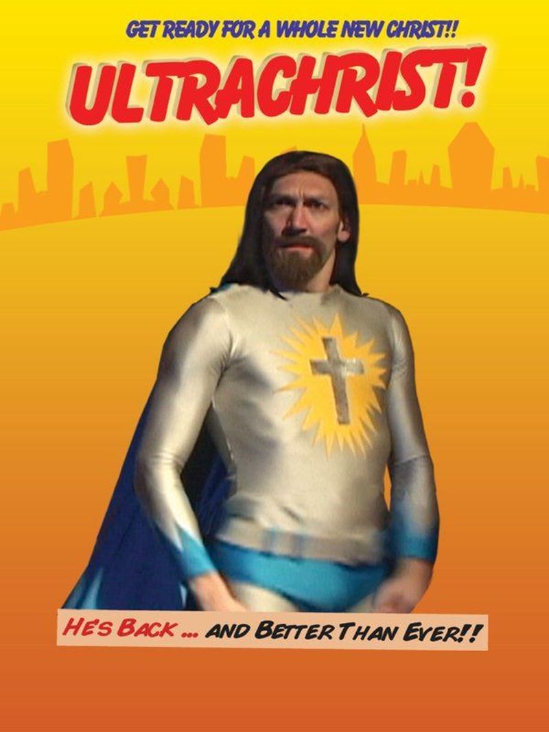 Aparente jesus con su super traje