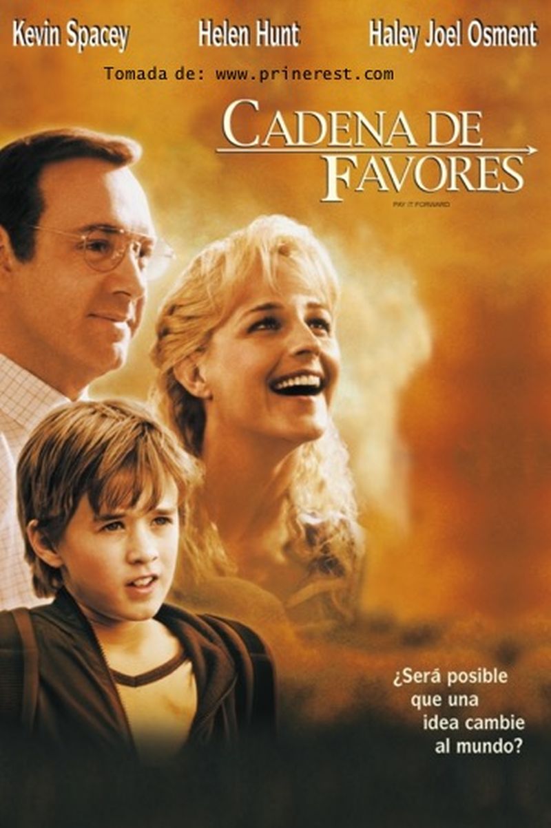 Portada de la pelicula mostrando a una familia feliz