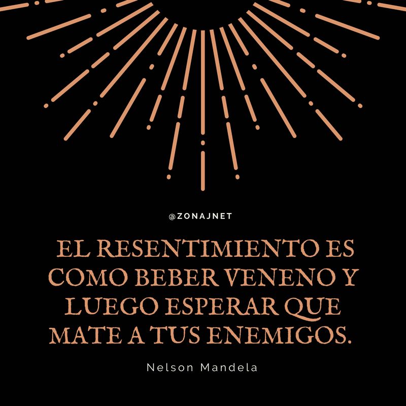 Un fondo negro con una frase y unas rayas amarillas que dan la idea de un sol